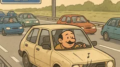 Vic: Mujo vozi autocestom kroz Njemačku...