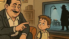 Vic: Gleda gangster televiziju, pa zove sina