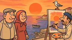 Vic: Mujo i Fata šeću obalom Jadrana