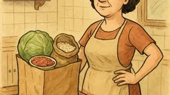 Vic: Uđu zelje, riža i žena u lonac