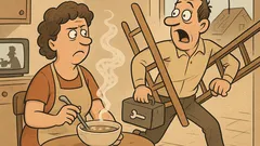 Vic: Dragi, ovu juhu sam s TV-a!