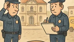 Vic: Idu dva policajca pokraj vijećnice