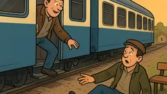 Vic: Mujo ispraća Hasu na vlak