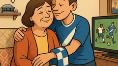 Vic: Kaže sin mami: Volim te, mama!