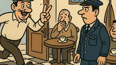 Vic: Mujo uleti u kafić i vikne