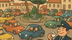 Vic: Kako policajac rasterećuje kružni tok?