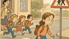 Vic: Učiteljica: Zašto si zakasnila u školu?