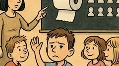 Vic: Učiteljica objašnjava “po glavi”…