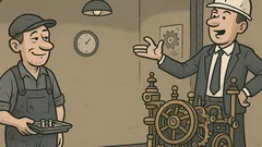 Vic: Direktor obilazi tvornicu i pita radnika