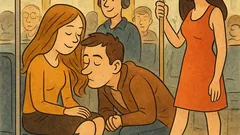 Vic: Hej, što radiš u autobusu?