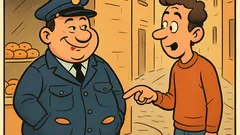 Vic: Policajac izlazi iz pekare...