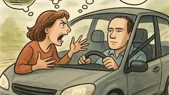 Vic: Vozili se muž i žena kad progovori