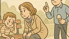 Vic: Mali Ivica plače u parku