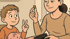 Vic: Mama, mogu li ti postaviti dva pitanja?