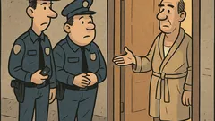 Vic: Policajci zvone Muji na vrata