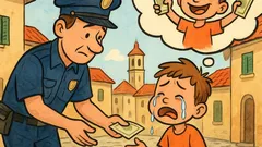 Vic: Policajac na ophodnji ugleda dječaka