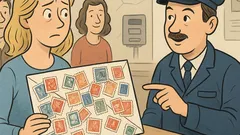 Vic: Plavuša šalje pismo, službenik joj kaže…