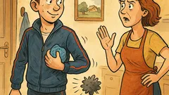 Vic: Sine, kako je bilo na treningu?