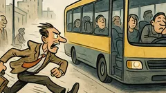 Vic: Što je autobus? Trčiš brže nego on