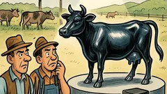 Vic: Prodajem kravu crne metalik boje