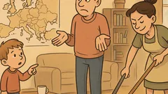 Vic: Sin pita tatu: “Tata, gdje su Alpe?”