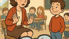 Vic: Učiteljica sjedne na Ivičine naočale…