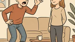 Vic: Moramo razgovarati! — kaže dečko