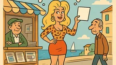 Vic: Plavuša daje oglas u novinama…