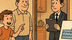 Vic: Perica kaže tati: Tata, na vratima...