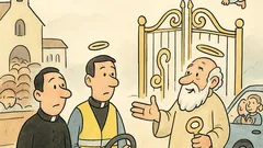 Vic: Pred vratima raja čekaju vozač i svećenik