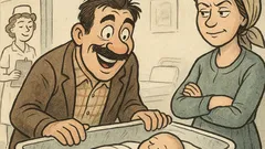 Vic: Došao Mujo u rodilište vidjeti sina