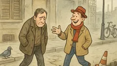 Vic: Hodaju pesimist i optimist ulicom…