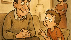 Vic: Sjedi Ivica i pita tatu